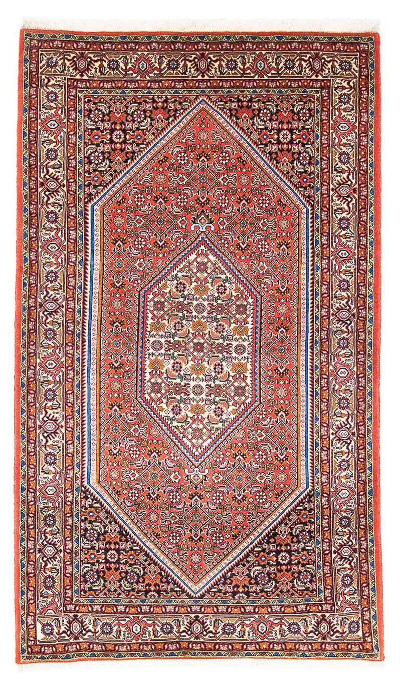 Løber Persisk tæppe - Bijar - 182 x 106 cm - rød