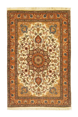 Persisk tæppe - Tabriz - Royal - 158 x 102 cm - beige