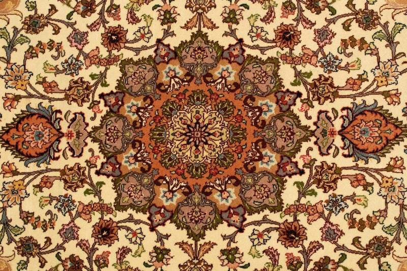 Persisk tæppe - Tabriz - Royal - 158 x 102 cm - beige