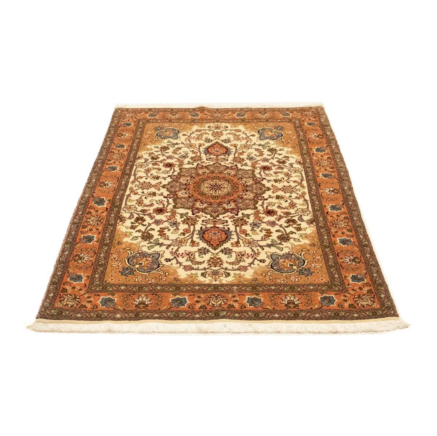 Persisk tæppe - Tabriz - Royal - 158 x 102 cm - beige