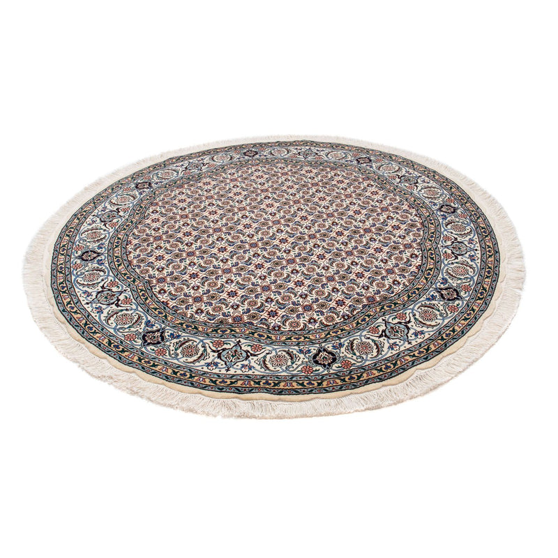 Persisk tæppe - Tabriz - Royal rundt  - 150 x 150 cm - beige