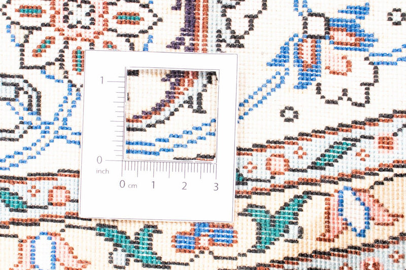 Persisk tæppe - Tabriz - Royal rundt  - 150 x 150 cm - beige