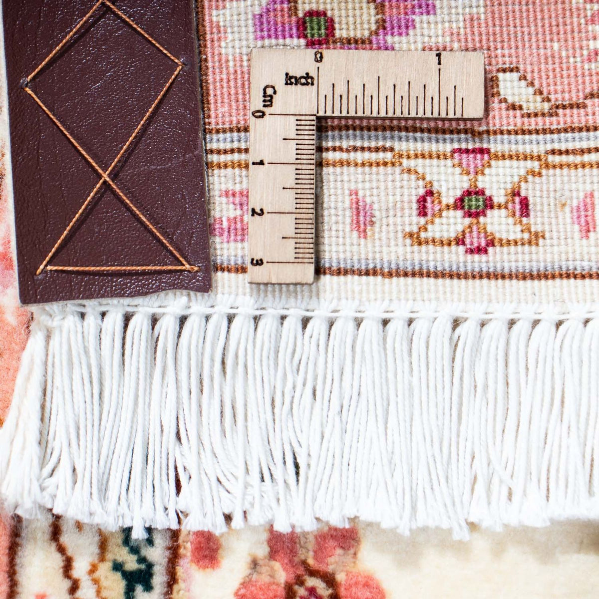 Løber Persisk tæppe - Tabriz - Royal - 212 x 82 cm - beige