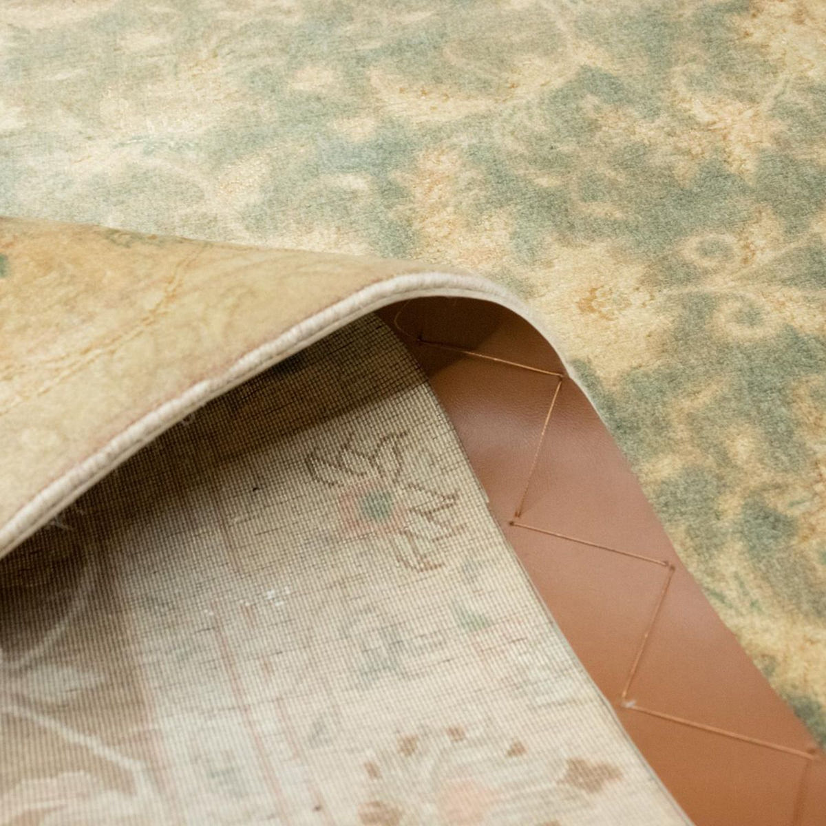 Persisk tæppe - Tabriz - Royal - 144 x 99 cm - grøn