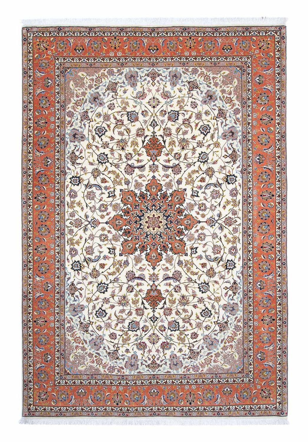 Persisk tæppe - Tabriz - Royal - 298 x 200 cm - beige
