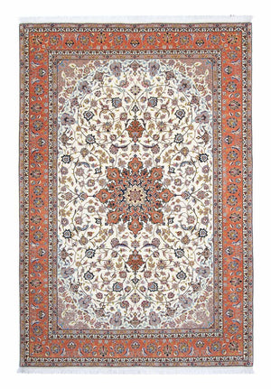 Persisk tæppe - Tabriz - Royal - 298 x 200 cm - beige
