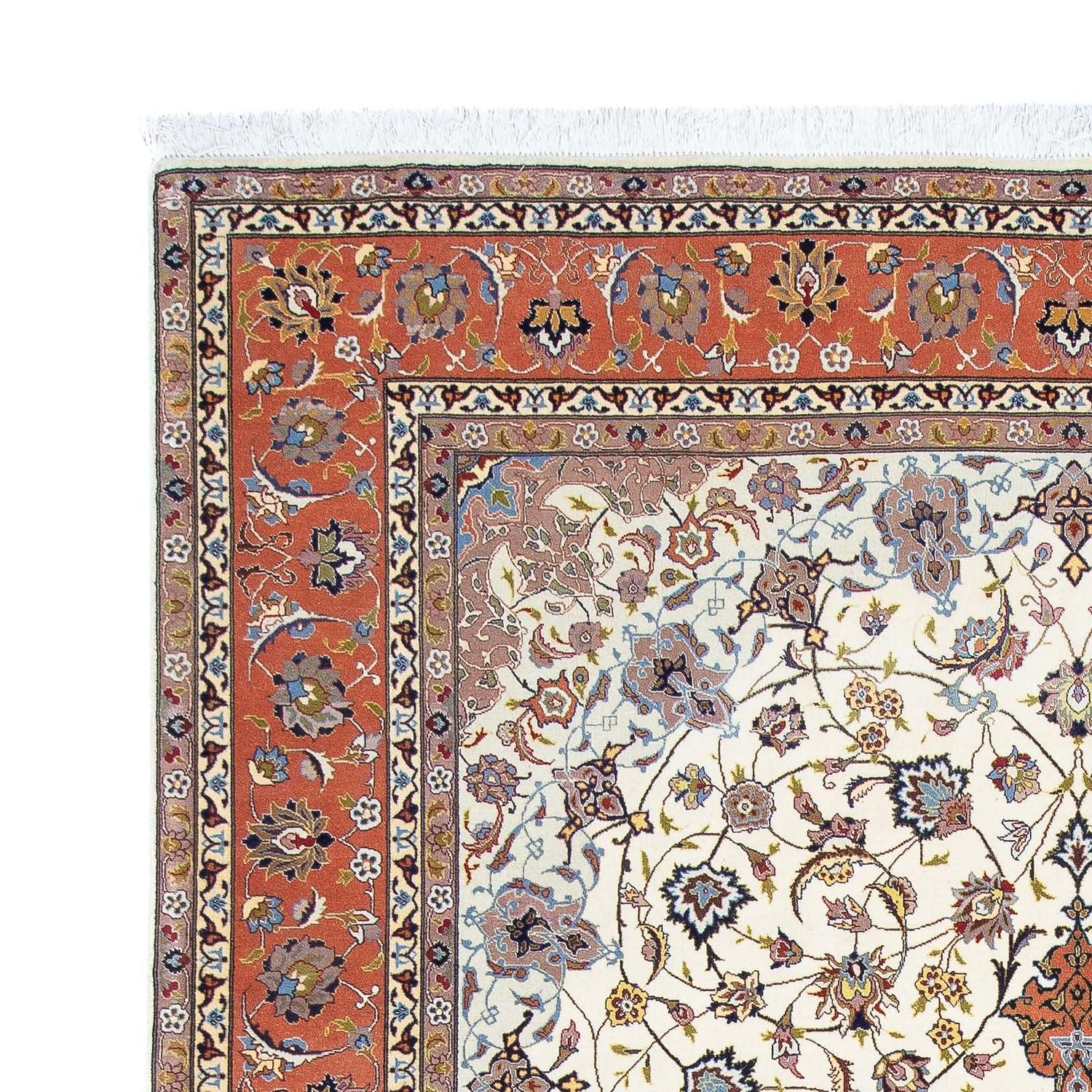 Persisk tæppe - Tabriz - Royal - 298 x 200 cm - beige