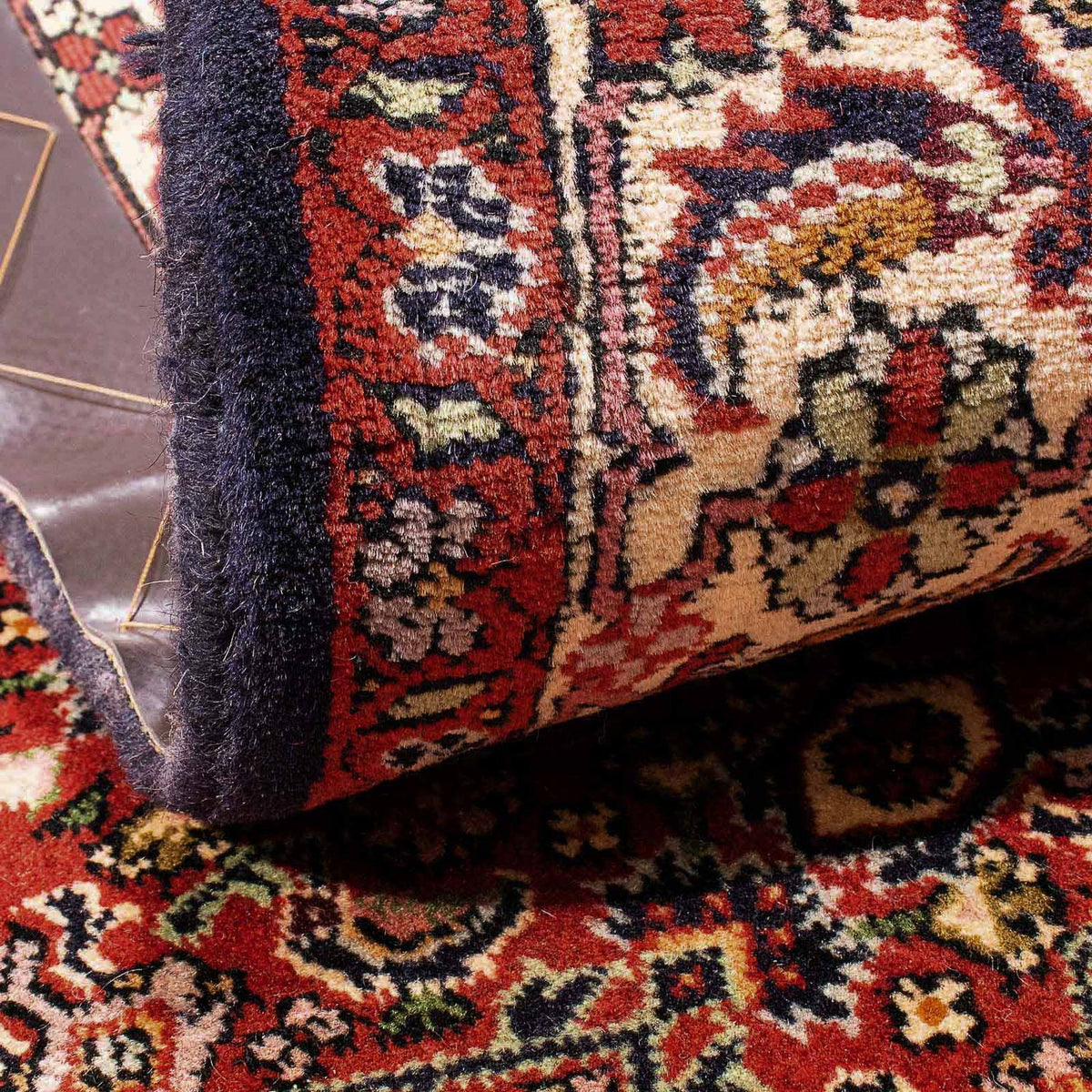 Persisk tæppe - Bijar - 184 x 108 cm - rust