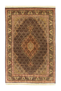 Persisk tæppe - Tabriz - Royal - 150 x 100 cm - sort