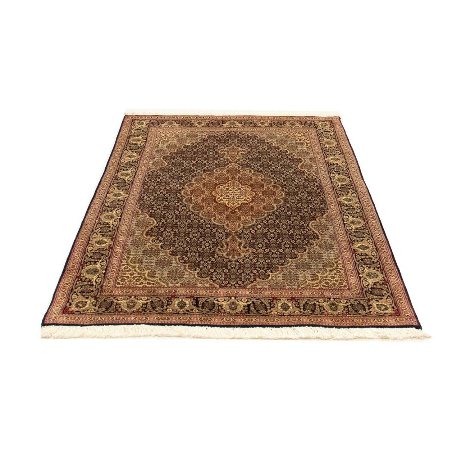 Persisk tæppe - Tabriz - Royal - 150 x 100 cm - sort