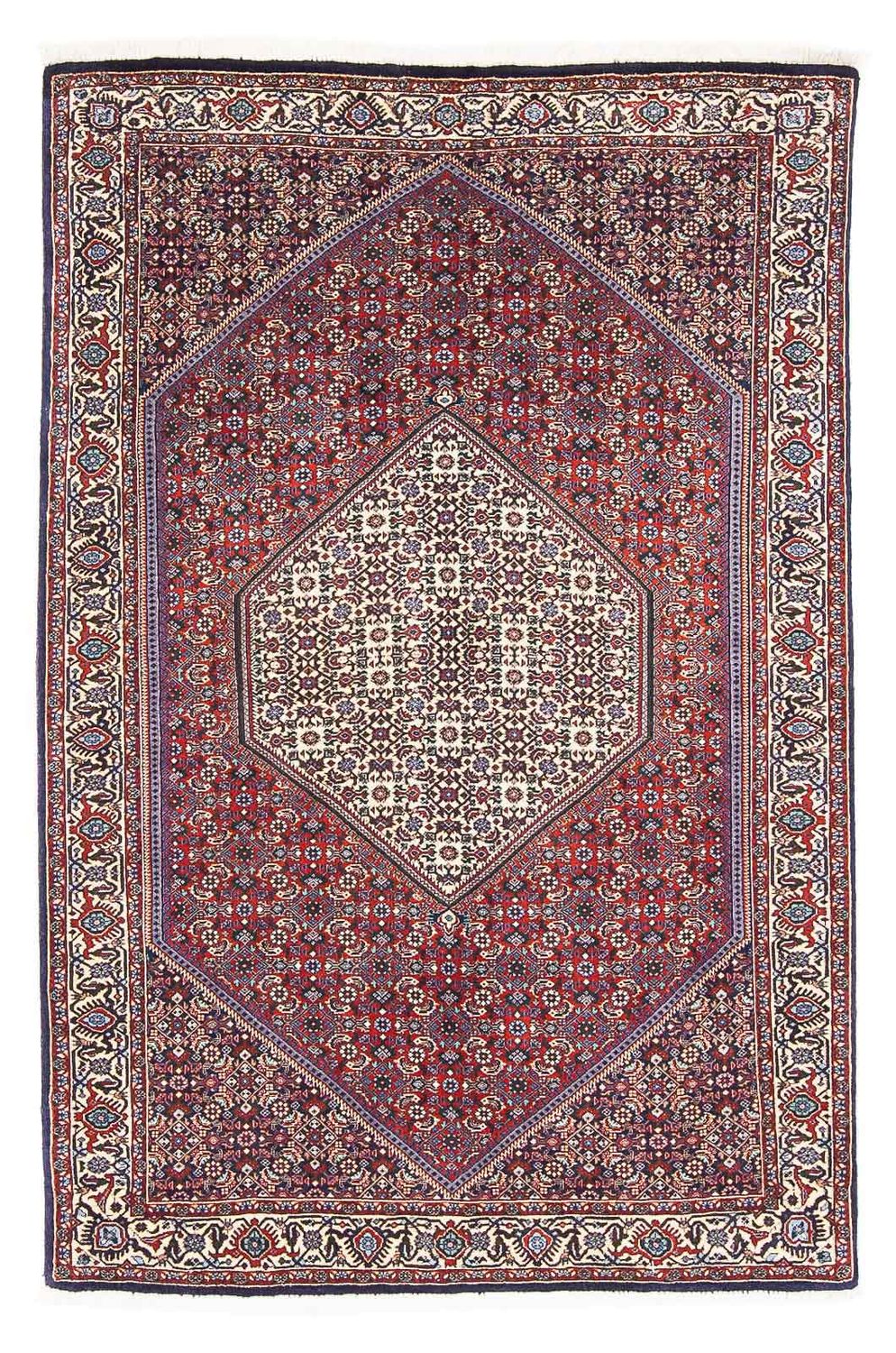 Persisk tæppe - Bijar - 170 x 110 cm - beige