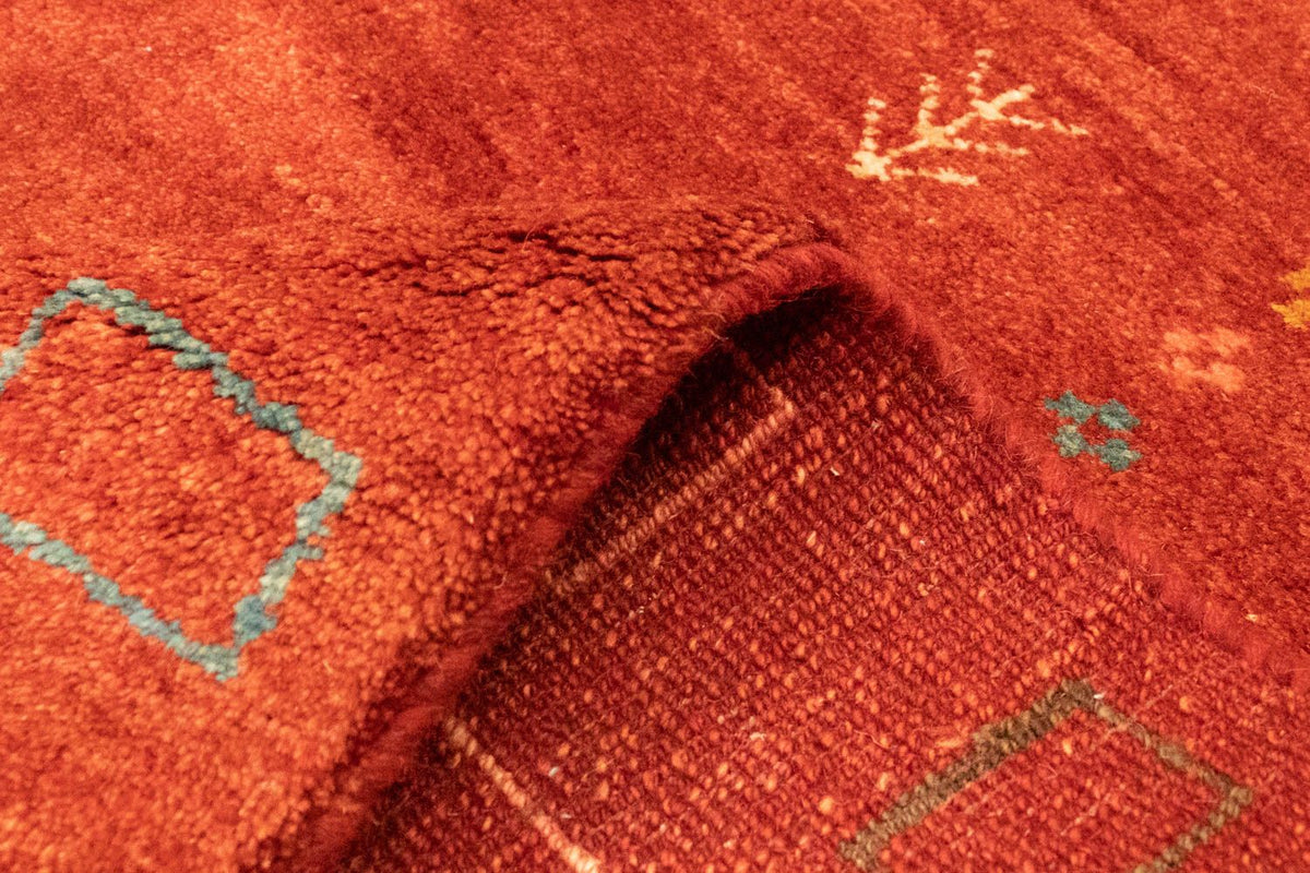 Gabbeh-tæppe - Persisk - 220 x 170 cm - rød