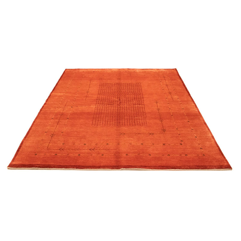 Gabbeh-tæppe - Persisk - 230 x 168 cm - rød