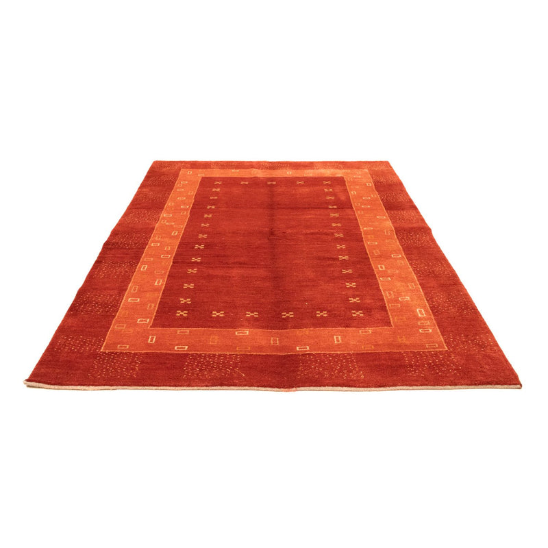 Gabbeh-tæppe - Persisk - 227 x 166 cm - rød