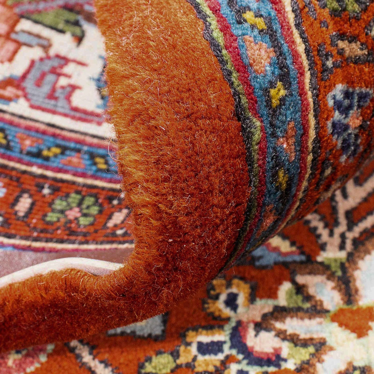 Persisk tæppe - Bijar - 152 x 110 cm - rød