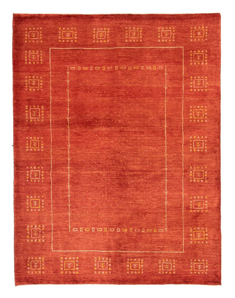 Gabbeh-tæppe - Persisk - 194 x 150 cm - rød
