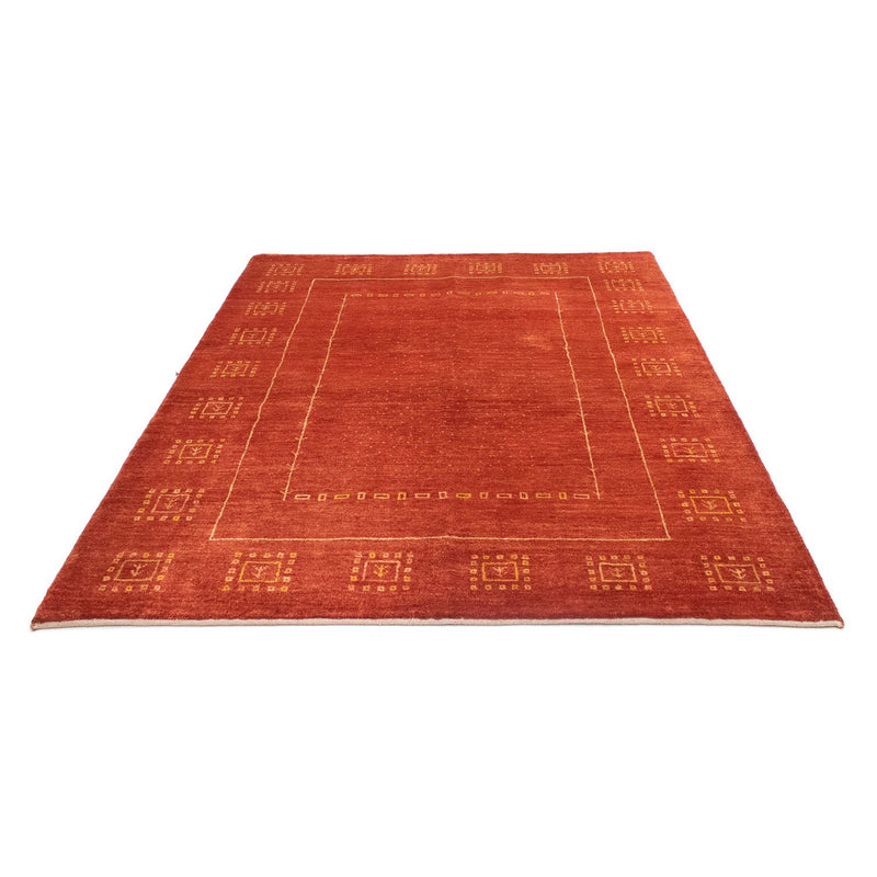 Gabbeh-tæppe - Persisk - 194 x 150 cm - rød