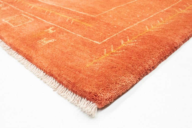 Gabbeh-tæppe - Persisk - 202 x 151 cm - rust
