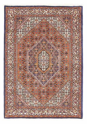 Persisk tæppe - Bijar - 164 x 112 cm - blå