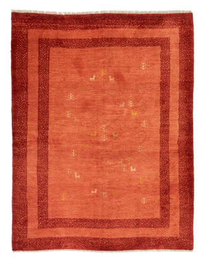 Gabbeh-tæppe - Persisk - 200 x 150 cm - rød