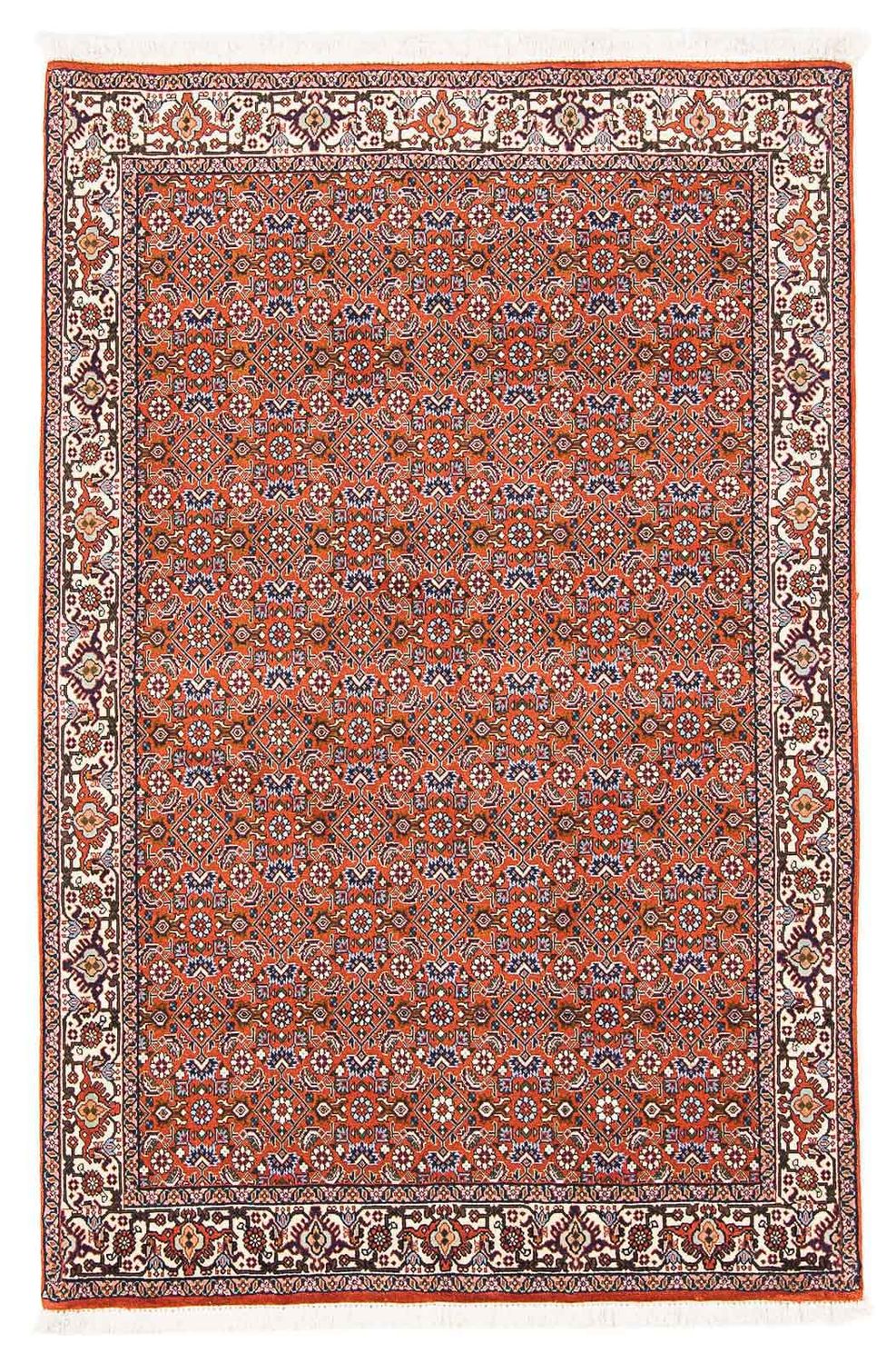 Persisk tæppe - Bijar - 160 x 110 cm - orange