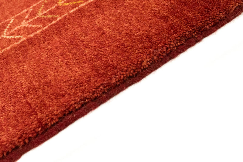 Gabbeh-tæppe - Persisk - 240 x 168 cm - rød