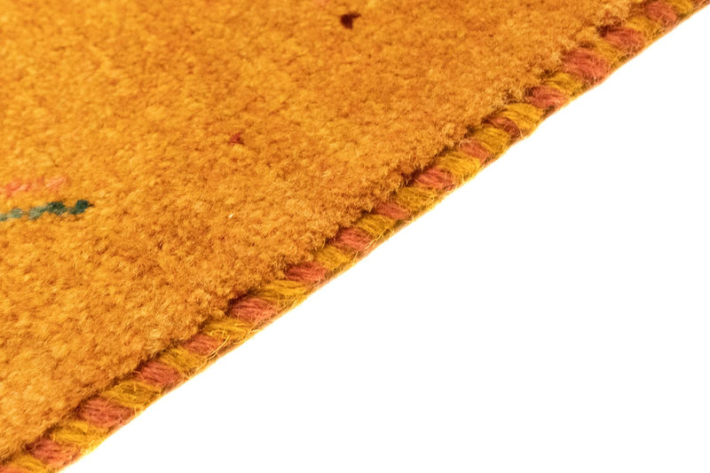 Gabbeh-tæppe - Persisk - 130 x 81 cm - guld