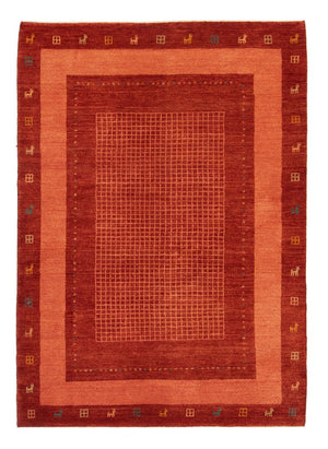 Gabbeh-tæppe - Persisk - 201 x 146 cm - rød