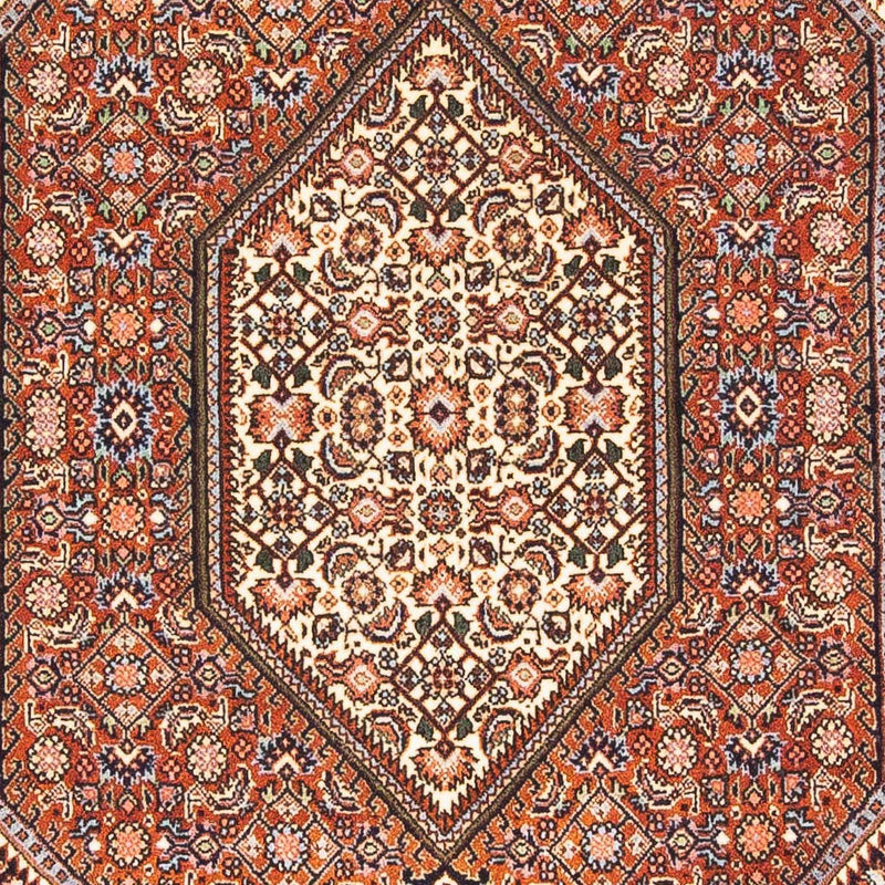 Persisk tæppe - Bijar - 150 x 108 cm - rød