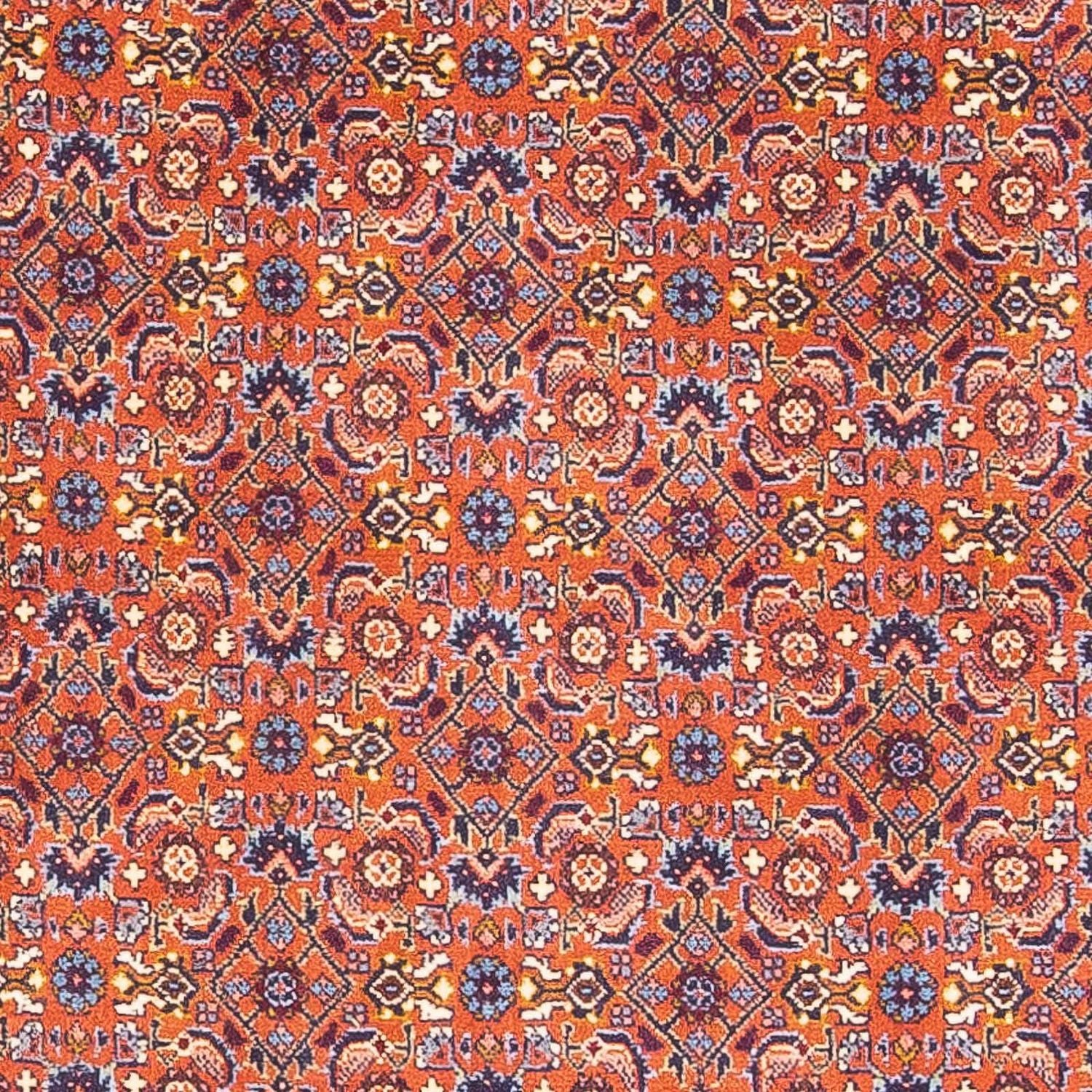 Persisk tæppe - Bijar - 132 x 87 cm - rød