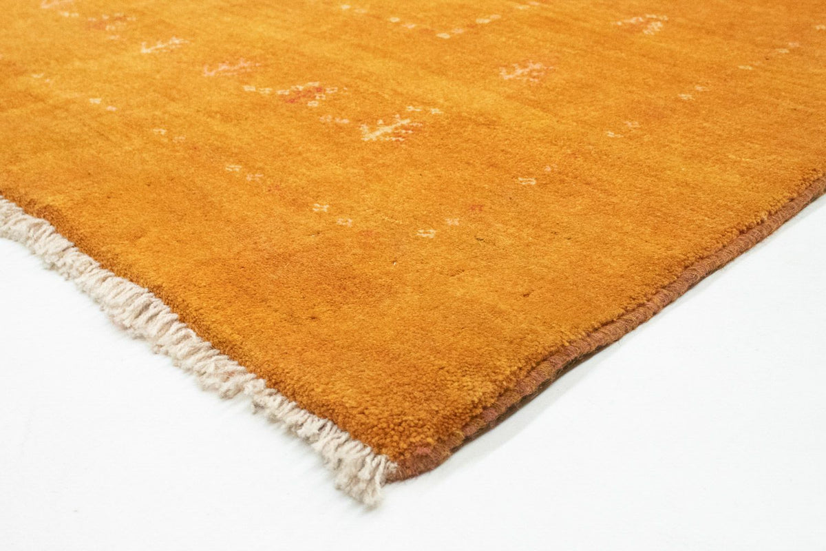 Gabbeh-tæppe - Persisk - 187 x 147 cm - guld