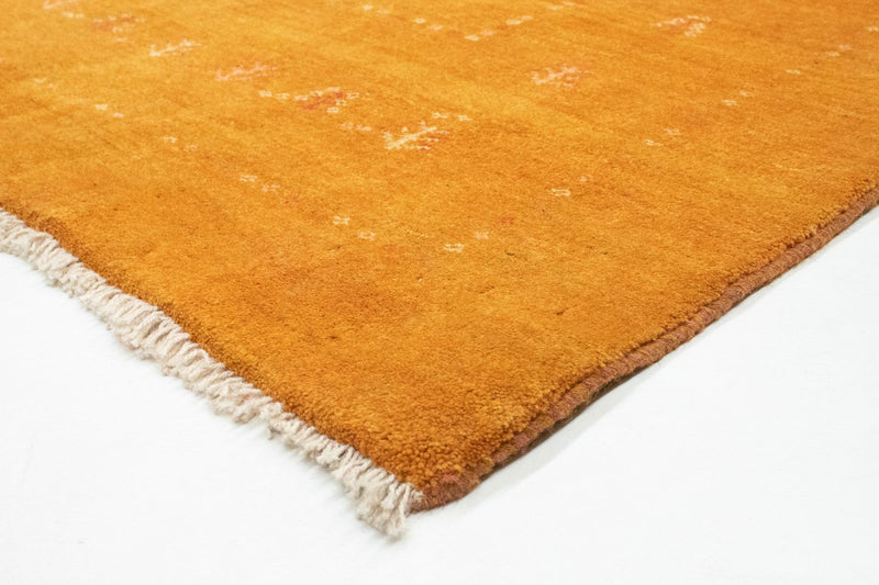 Gabbeh-tæppe - Persisk - 187 x 147 cm - guld