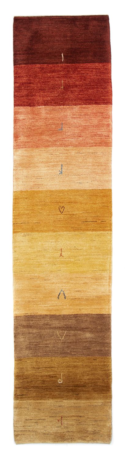 Løber Gabbeh-tæppe - Persisk - 288 x 66 cm - flerfarvet