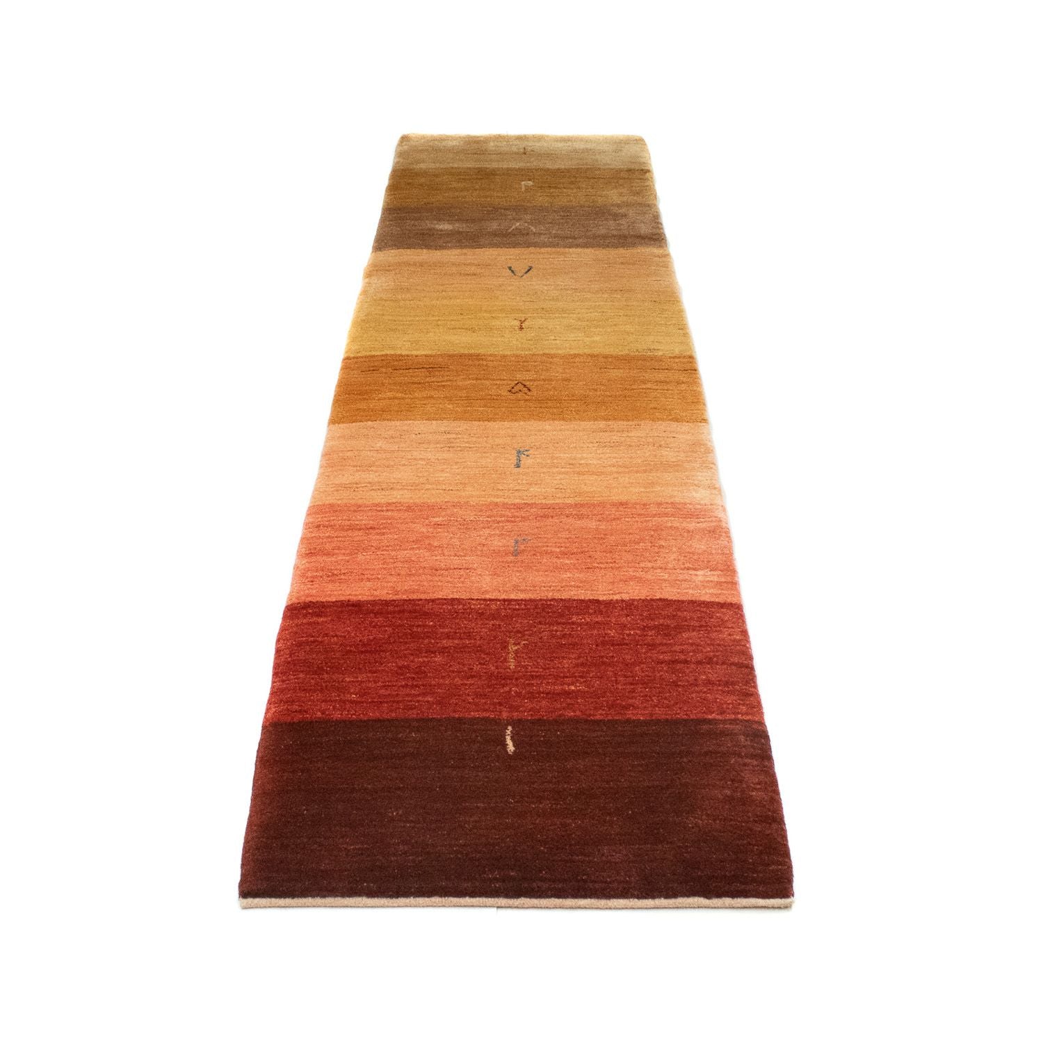 Løber Gabbeh-tæppe - Persisk - 288 x 66 cm - flerfarvet