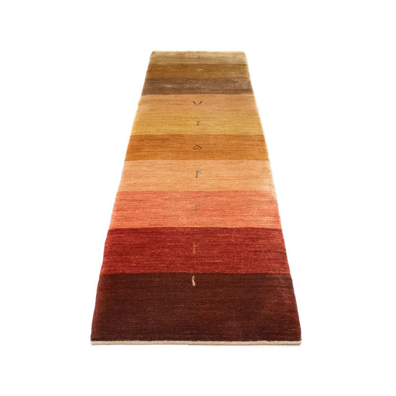 Løber Gabbeh-tæppe - Persisk - 288 x 66 cm - flerfarvet