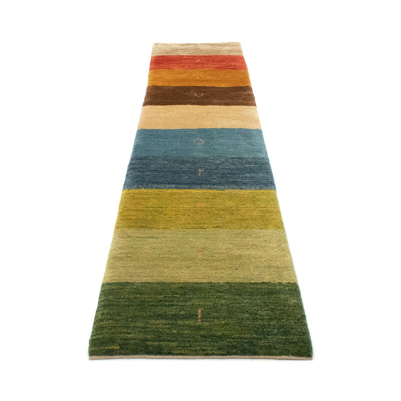 Løber Gabbeh-tæppe - Persisk - 289 x 61 cm - flerfarvet