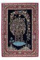Qom Tæppe 140x230cm - Persisk tæppe