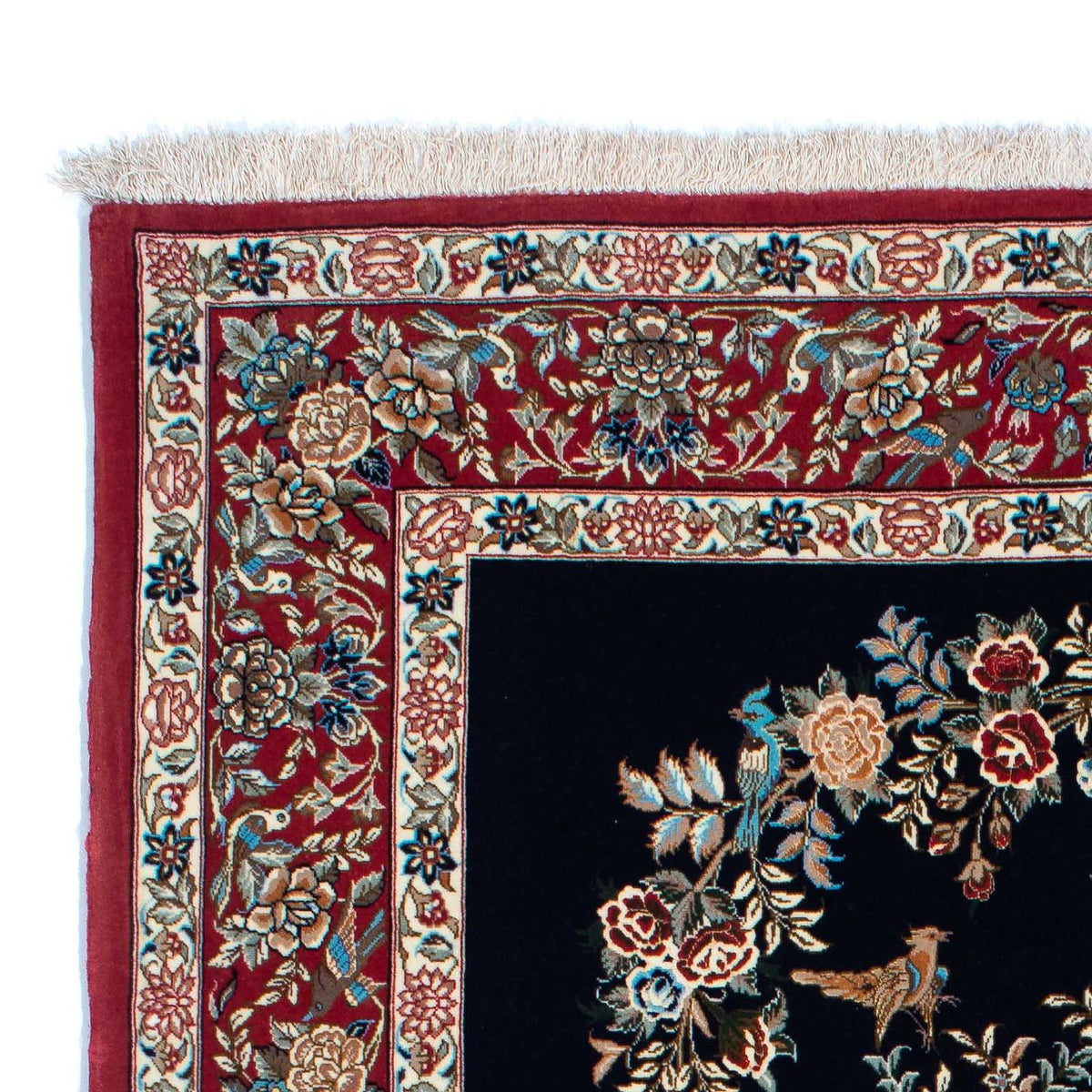 Qom Tæppe 140x230cm - Persisk tæppe