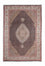 Persisk tæppe - Tabriz - 295 x 200 cm - mørkeblå