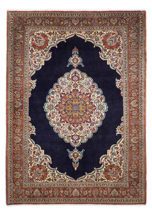 Persisk tæppe - Nomadisk - 233 x 169 cm - mørkeblå