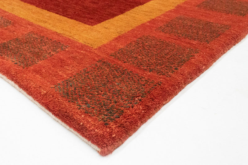 Gabbeh-tæppe - Persisk - 198 x 147 cm - rød