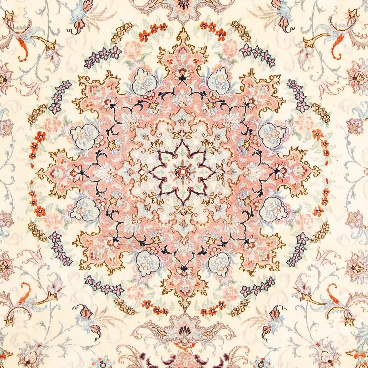 Persisk tæppe - Tabriz - 292 x 195 cm - beige
