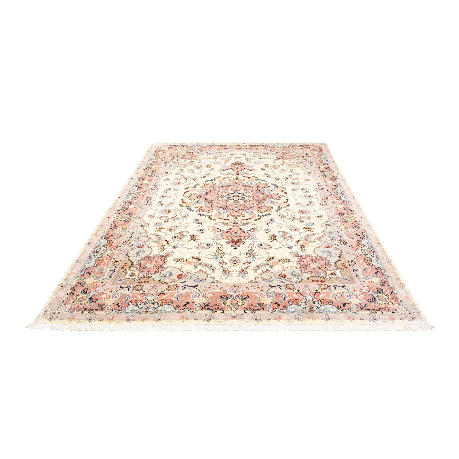 Persisk tæppe - Tabriz - 292 x 195 cm - beige