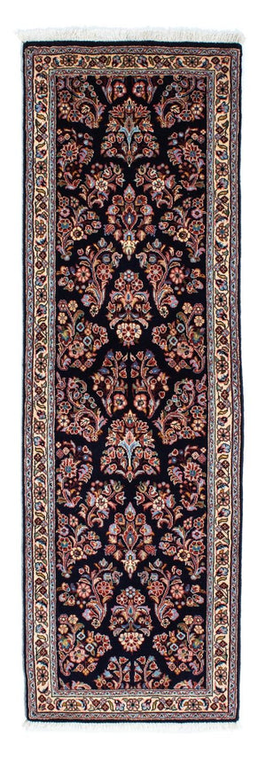 Løber Persisk tæppe - Classic - 212 x 64 cm - mørkeblå