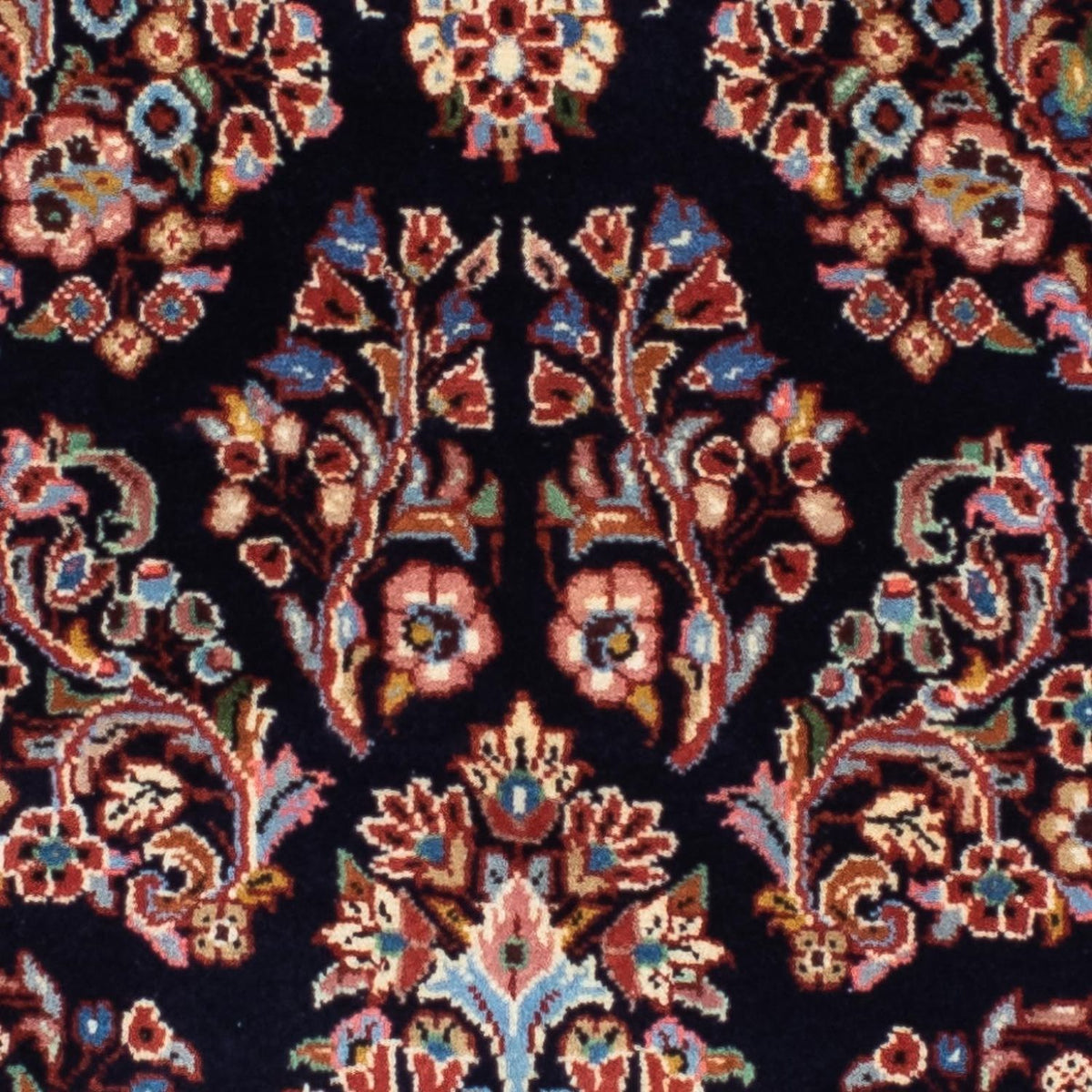 Løber Persisk tæppe - Classic - 212 x 64 cm - mørkeblå