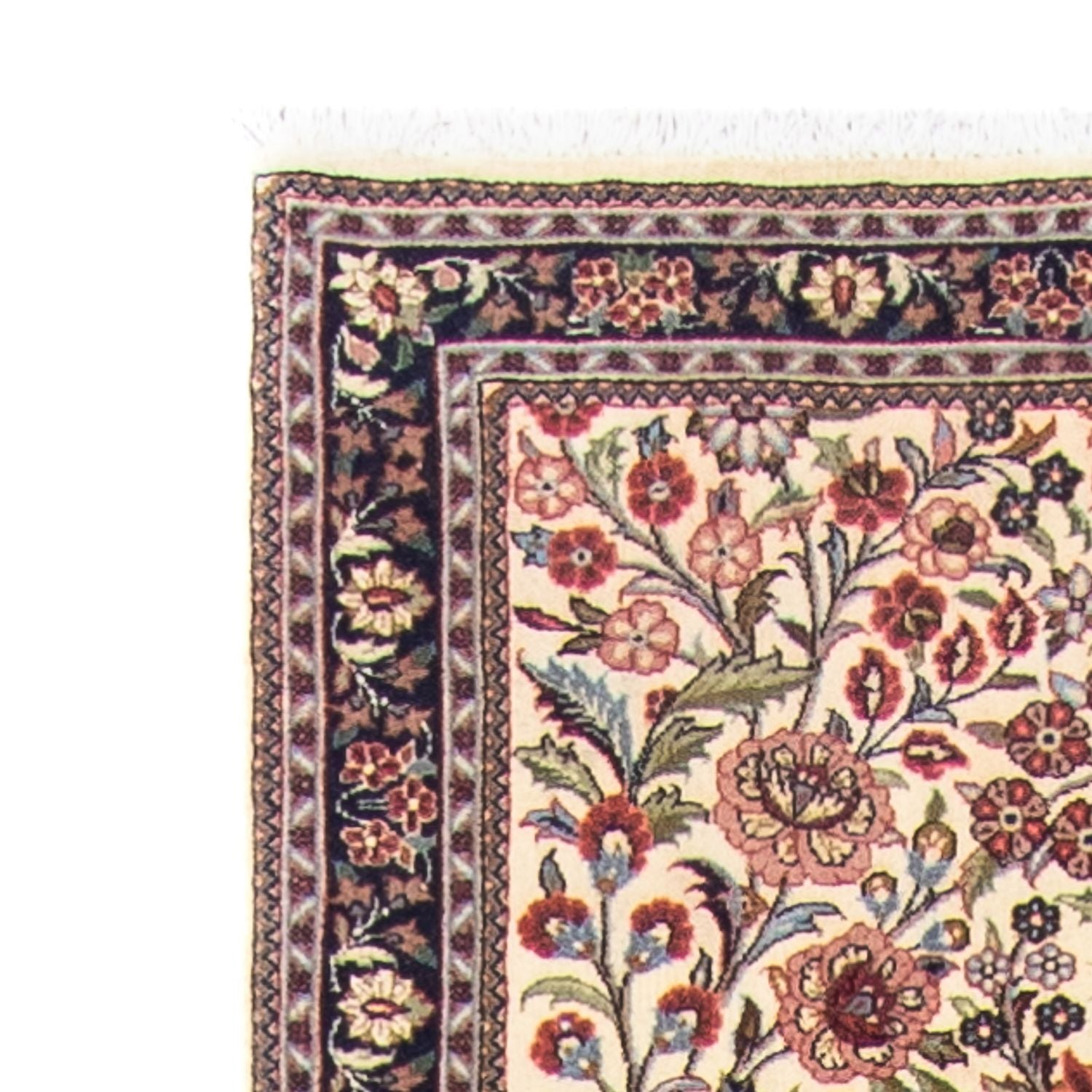 Løber Persisk tæppe - Ghom - 400 x 70 cm - beige