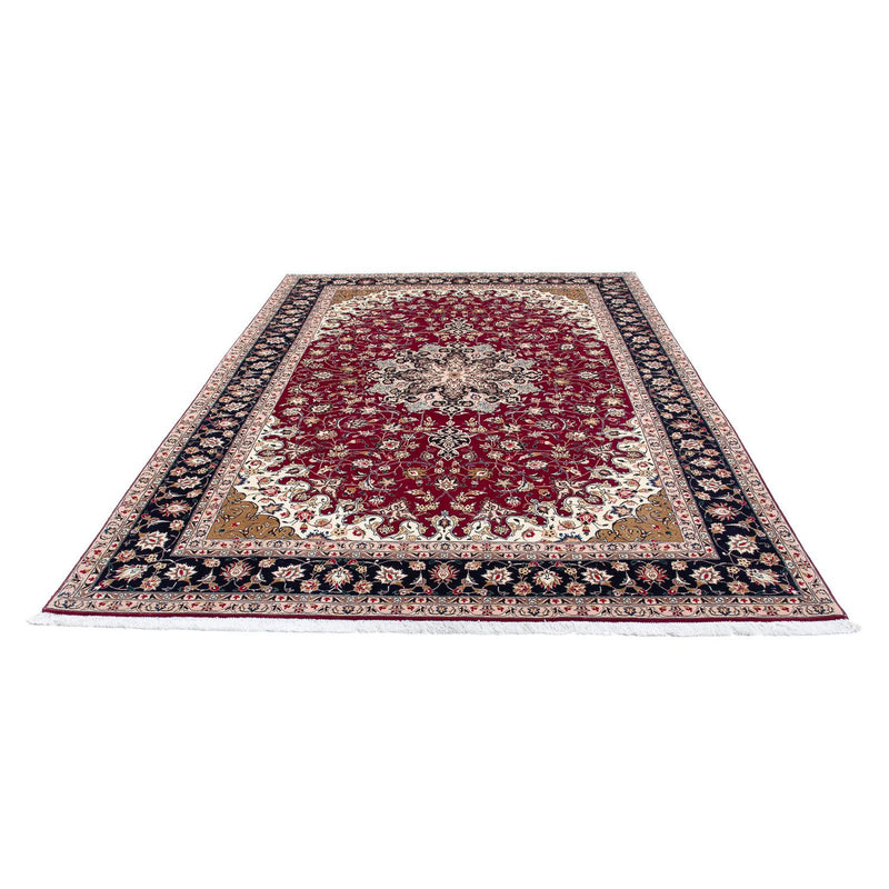 Persisk tæppe - Tabriz - Royal - 308 x 203 cm - mørkerød