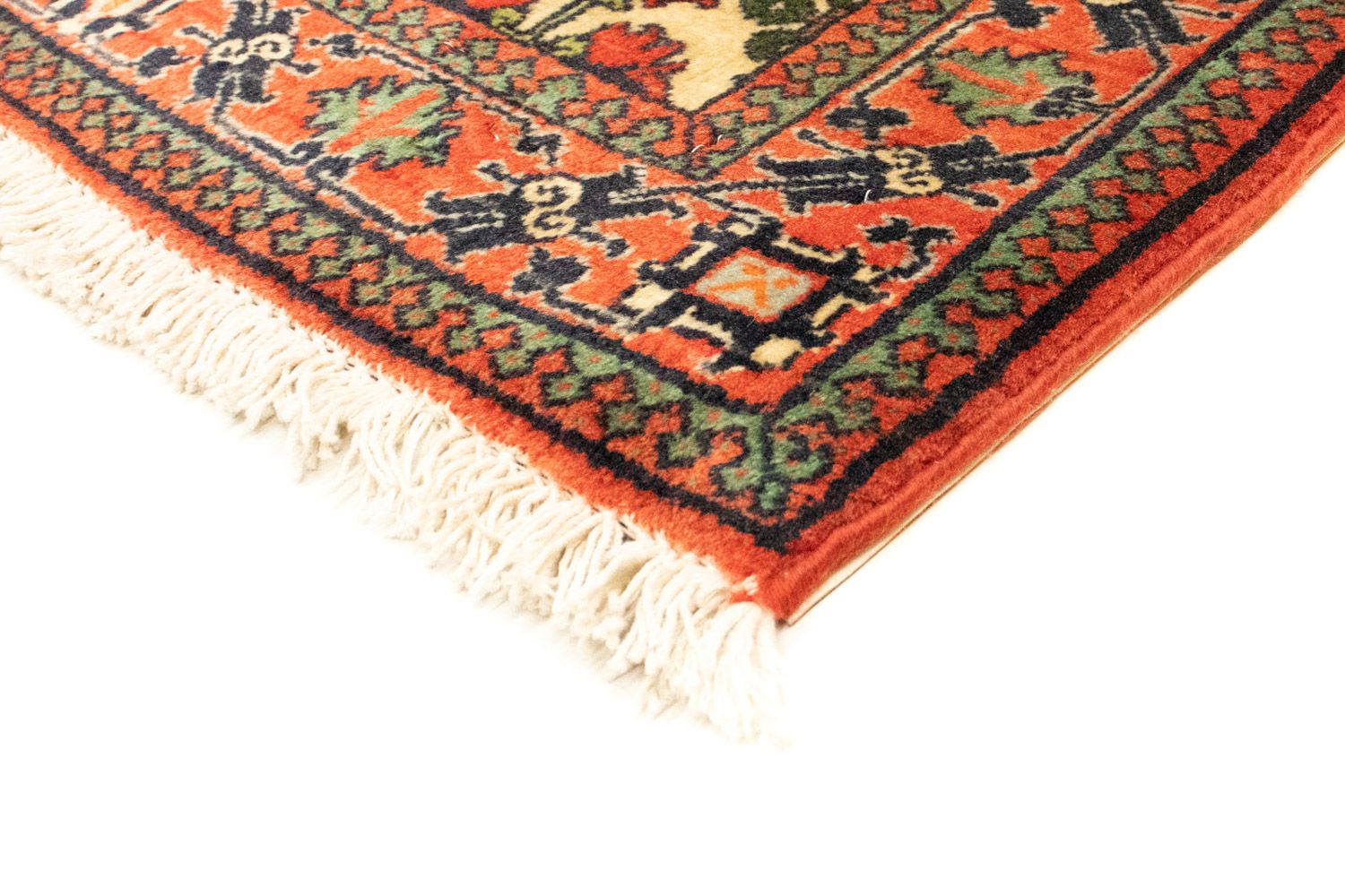 Persisk tæppe - Nomadisk - 159 x 120 cm - beige