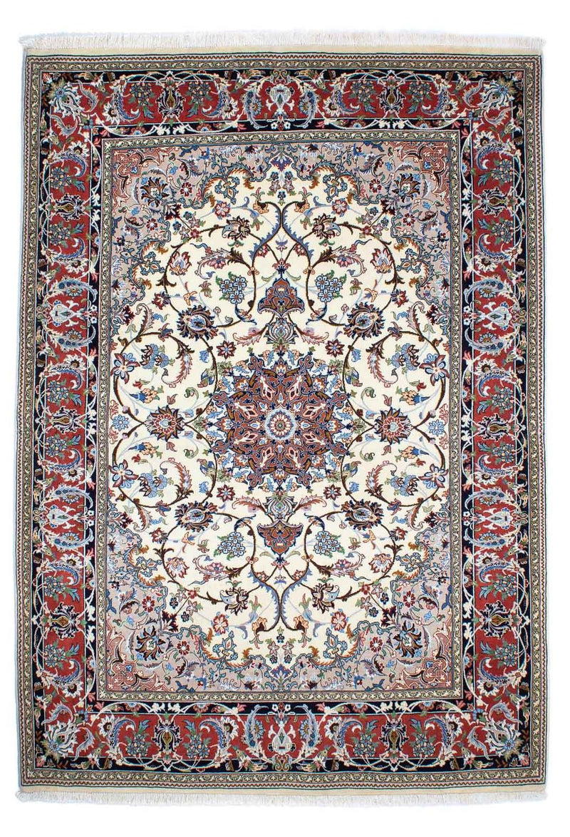 Persisk tæppe - Ghom - 253 x 180 cm - beige