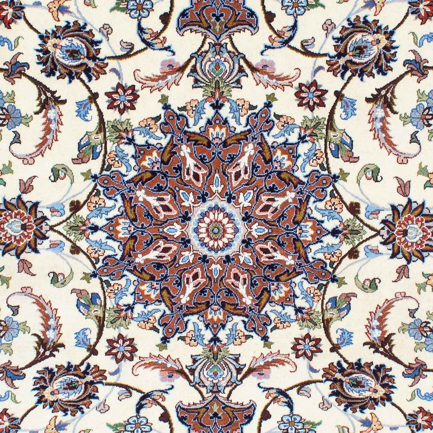Persisk tæppe - Ghom - 253 x 180 cm - beige